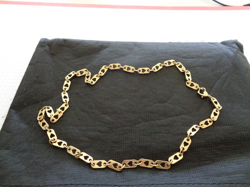 Goldkette herz plattenkette - goldkette,