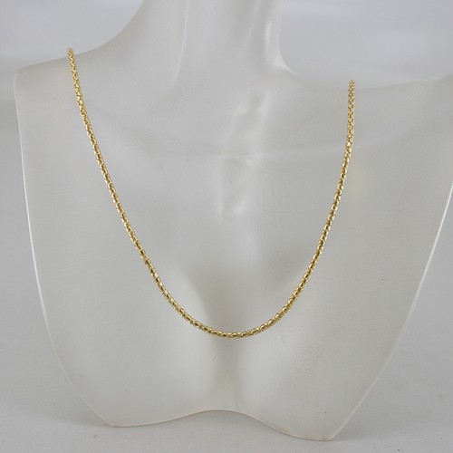 Halskette 585 14k gelbgold - halskette, 585/14k