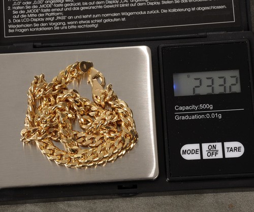 Wuchtige 50cm gold - 50cm, 6,2mm