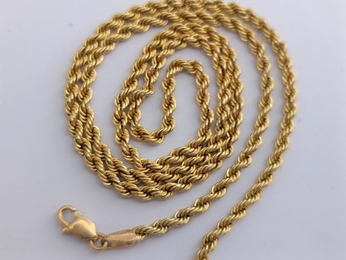 Halskette gelbgold 14k - halskette,