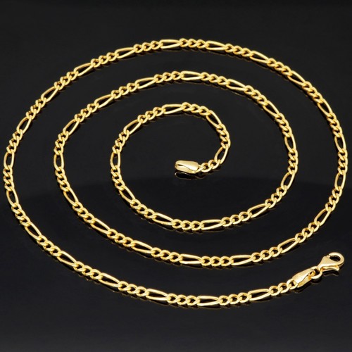 Figarokette 585 14k echt gold - figarokette,