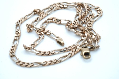 Goldkette gold 333 figaro - gold, 50