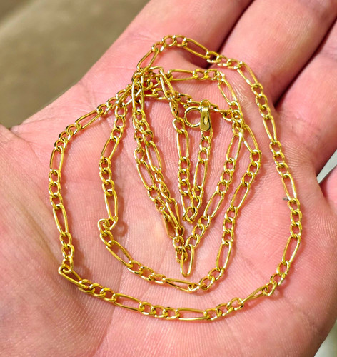 Halskette aus 375 - halskette, gold