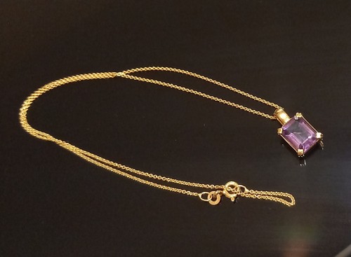 Halskette mit anhänger - anhänger, gold