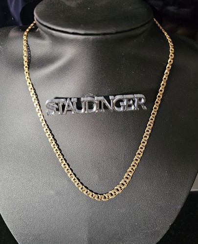 18k goldkette halskette - goldkette,