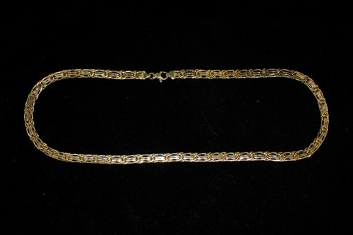 Gold halskette kette gelbgold - halskette,