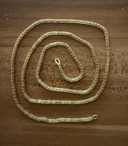 Hals kette gelb gold 585 - hals, er