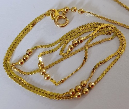 Halskette gelbgold 14k - gelbgold,