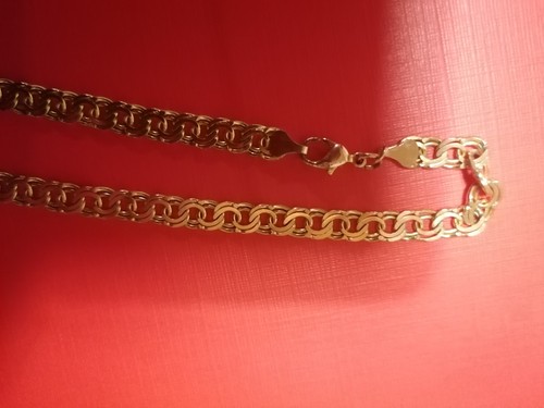 Schöne panzerkette 22cm gold - schöne,