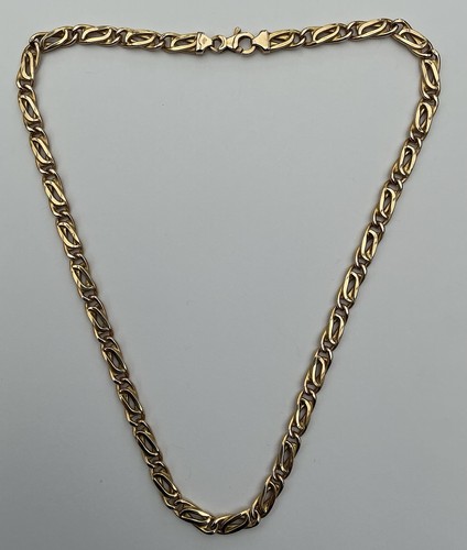 Massive goldkette aus 585er - goldkette,